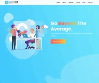 Spellbit.com(We provide BEST AFFORDABLE WEB DESIGN SERVICES all over the world. Spellbit) Screenshot