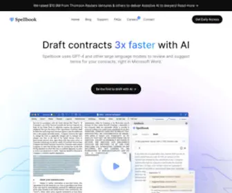 Spellbook.legal(AI Contract Drafting & Review) Screenshot