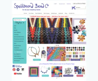 Spellboundbead.co.uk(Spellbound Bead Co) Screenshot