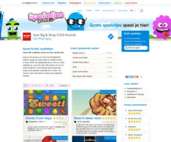 Spelletjesgratis.nl(Gratis spelletjes) Screenshot