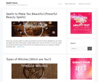 Spellguru.co(Spell Guru) Screenshot