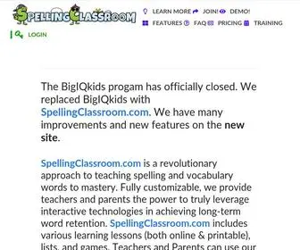 Spellingclassroom.com(Spelling and Vocabulary Classroom) Screenshot