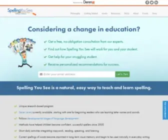 Spellingyousee.com(Spelling You See) Screenshot