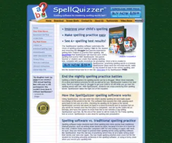 Spellquizzer.com(Spelling Software) Screenshot