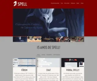 Spellrpg.com.br(Spellrpg) Screenshot