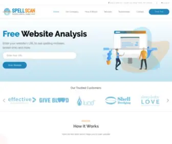 Spellscan.com(Healthy website) Screenshot