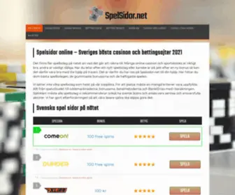 Spelsidor.net(Spelsidor) Screenshot