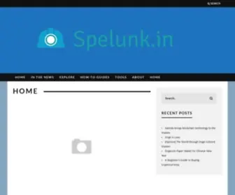 Spelunk.in(Digging crypto news) Screenshot