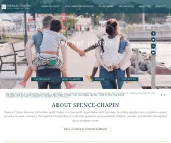 Spence-Chapin.org(Children in need) Screenshot