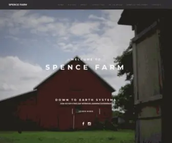 Spence-Farm.com(The oldest family farm in Livingston County) Screenshot