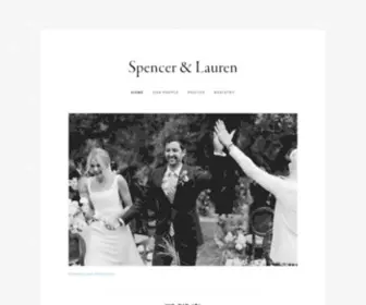 Spenceandlaur.com(Spencer & Lauren) Screenshot