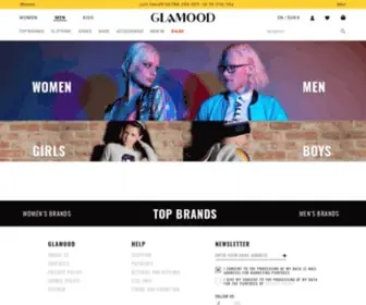 Spenceclothing.com(Glamood, Luxury Designer Fashion outlet) Screenshot