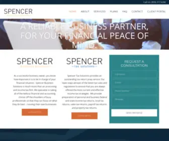 Spencerbusiness.com(Spencer Business Solutions) Screenshot