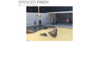 Spencerfinch.com(Spencer Finch) Screenshot