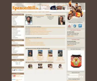 Spencerhill.de(Bud Spencer & Terence Hill Fanpage) Screenshot