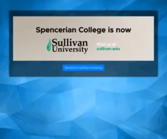 Spencerian.edu(Spencerian College) Screenshot