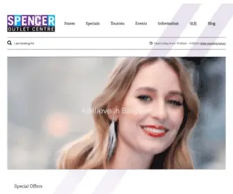 Spenceroutletcentre.com.au(Melbourne CBD's only outlet centre) Screenshot