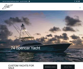 Spenceryachtsinc.com(Spencer Yachts) Screenshot