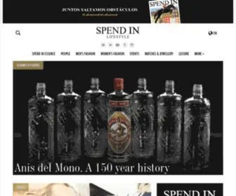 Spend-IN.com(SPEND IN Magazine) Screenshot