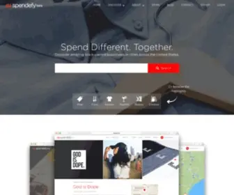 Spendefy.com(Spend Different) Screenshot