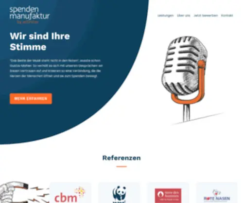 Spenden-Manufaktur.de(Spenden Manufaktur GmbH) Screenshot