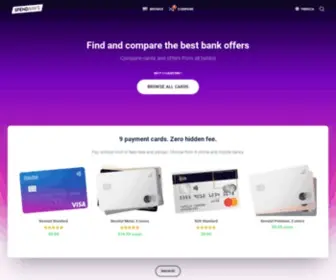 Spendways.com(Find and compare the best debit and credit cards) Screenshot