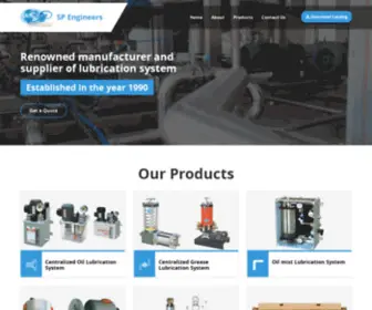 Spengineers.org(S.P. Engineers) Screenshot