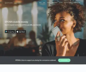 Spenn.com(Wave goodbye to transaction fees forever with the SPENN banking app) Screenshot