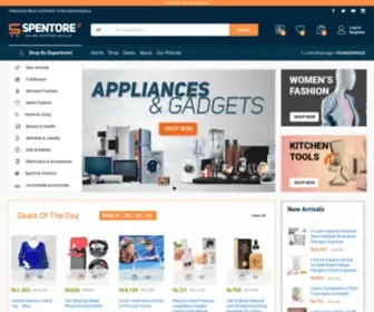 Spentore.com(Home) Screenshot