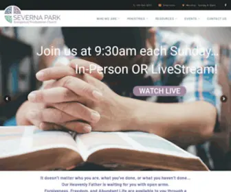 Spepchurch.org(Severna Park Evangelical Presbyterian Church) Screenshot