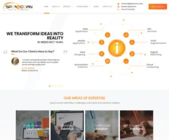 Spericorn.com(Web and Mobile Application Development Company) Screenshot