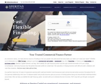 Speritascapital.com(Speritas Capital Partners) Screenshot