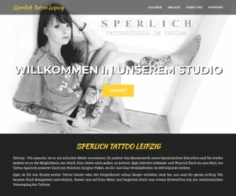 Sperlich-Tattoo-Leipzig.de(Sperlich Tattoo) Screenshot