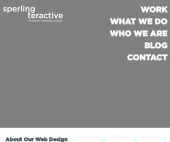 Sperlinginteractive.com(Sperling Interactive) Screenshot
