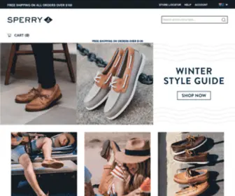 Sperry.com.au(Boat Shoes) Screenshot