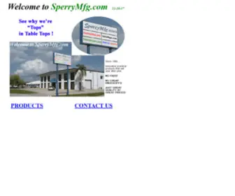 Sperrymfg.com(Sperrymfg) Screenshot