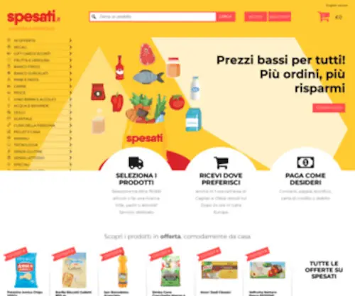 Spesati.it(Spesa online a domicilio) Screenshot