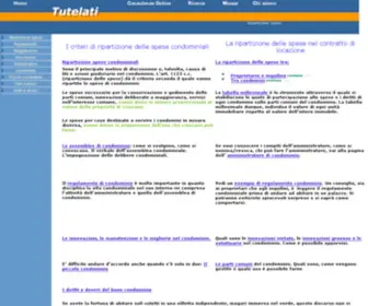 Spese.net(I criteri di ripartizione delle spese nel condominio) Screenshot