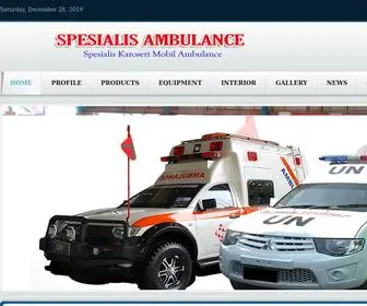 Spesialisambulance.com(Jual ambulance) Screenshot