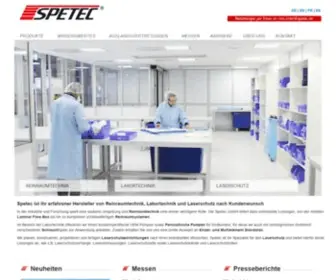 Spetec.de(Ihr Spezialist f) Screenshot