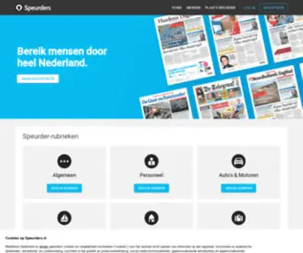 Speurdersindekrant.nl(Plaats in 4 eenvoudige stappen uw Speurder in de dagbladen en huis) Screenshot