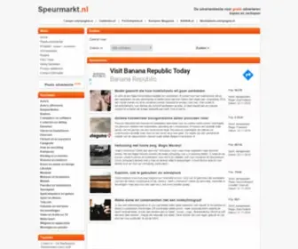 Speurmarkt.nl(Tweedehands en nieuwe artikelen kopen en verkopen) Screenshot