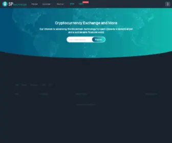 Spexchange.io(SP Exchange) Screenshot