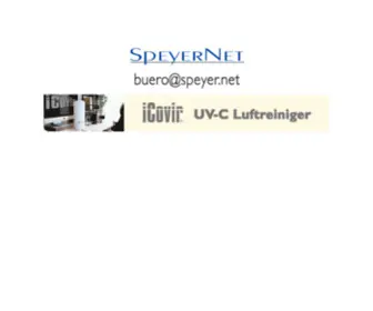Speyer.net(Webpräsenzen) Screenshot