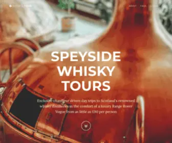 Speysidewhiskytours.com(Speyside whisky tours) Screenshot