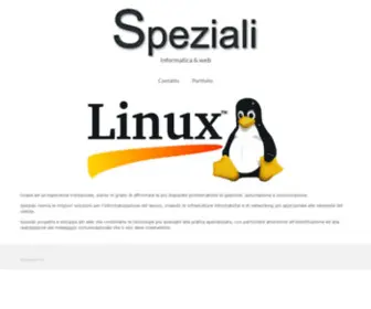 Speziali.org(Home) Screenshot