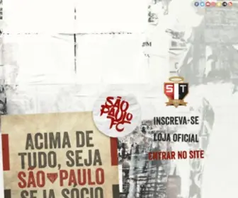 SPFC.com.br(São) Screenshot