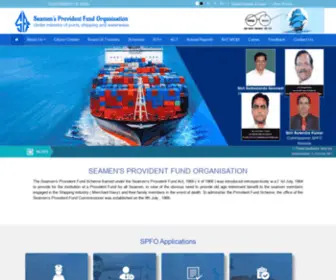 Spfo.gov.in(Seamen's Provident Fund Organisation) Screenshot