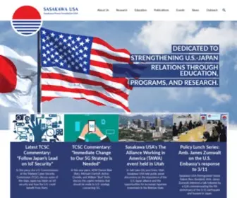 Spfusa.org(Sasakawa Peace Foundation USA) Screenshot