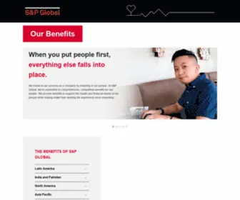 SPgbenefits.com(Our Benefits) Screenshot